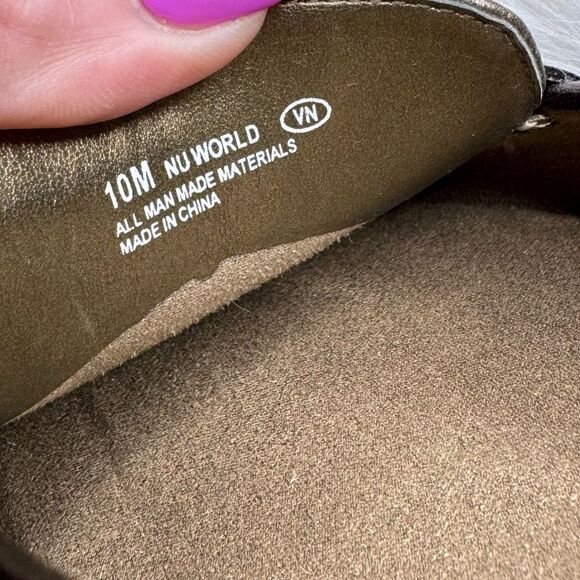 Anne Klein Nu World Bronze Slip On Flats 10 - Picture 7 of 8